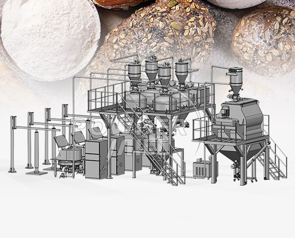 烘焙食品粉末生產(chǎn)線